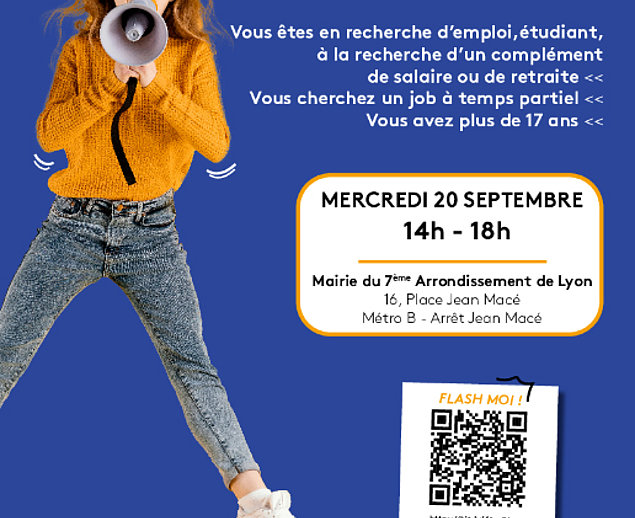 Voir l'actualité Vos jobs et rendez-vous emploi du moment