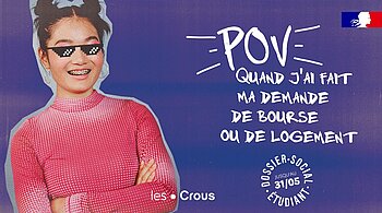Voir l'actualité Faites votre DSE avant le 31 mai 2025 pour une bourse, un logement à la rentrée !