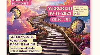 Voir l'actualité Vos jobs et rendez-vous emploi du moment