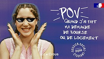 Voir l'actualité Faites votre DSE avant le 31 mai 2025 pour une bourse, un logement à la rentrée !