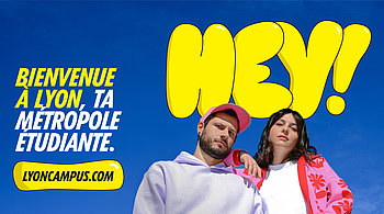 Voir l'actualité Hey ! Bienvenue à Lyon, ta métropole étudiante !