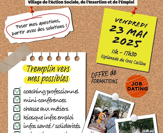 Voir l'actualité Vos jobs et rendez-vous emploi du moment